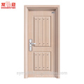 Single leaf home steel door modern design